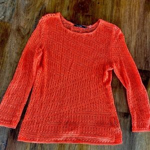 Nic and Zoe Linen Knit Top